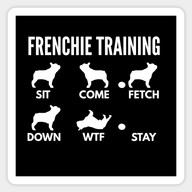 Frenchie Training - French Bulldog Tricks Sticker by DoggyStyles